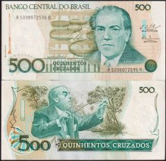 Brasile500-87aUNC
